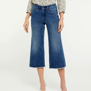 NYDJ High Rise Major Wide Leg Capri Jean